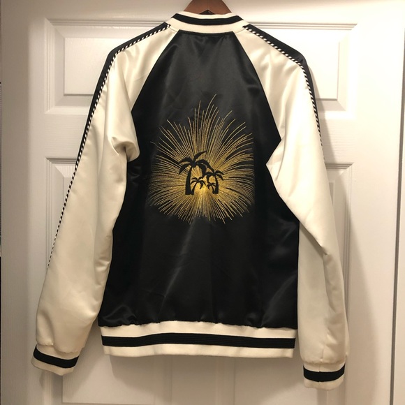 Silk Bomber Jacket